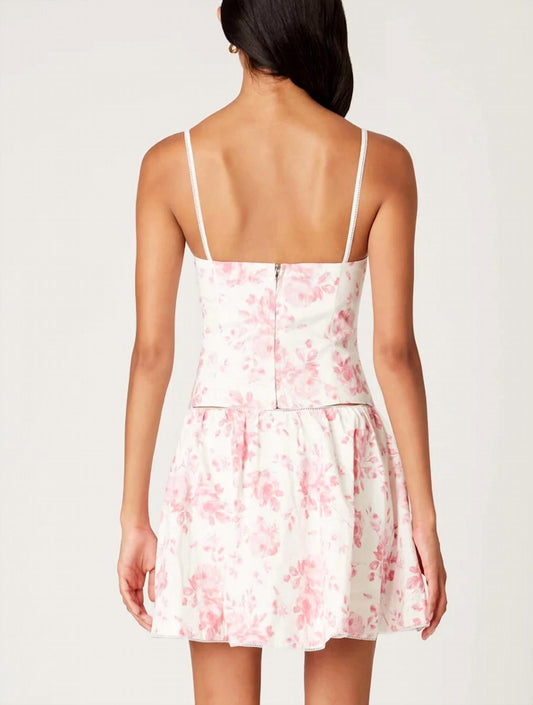 Nia - Fremont Sleeveless Floral Lace Trim Top