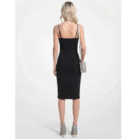Lush - Spaghetti Strap Tulip Hem Midi Dress