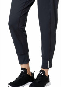 New Balance Shape Shield Jogger Pants in black - women's pants - detail view