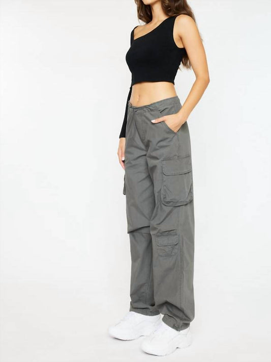 Kancan - Nataly High Rise Relaxed Cargo Pants