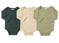 Me & Henry - Boy's Tellico Triple Pack Onesies
