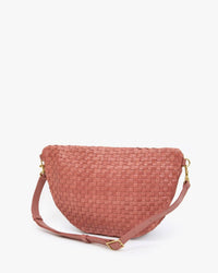 Clare V. - Grande Woven Leather Belt Fanny Bag