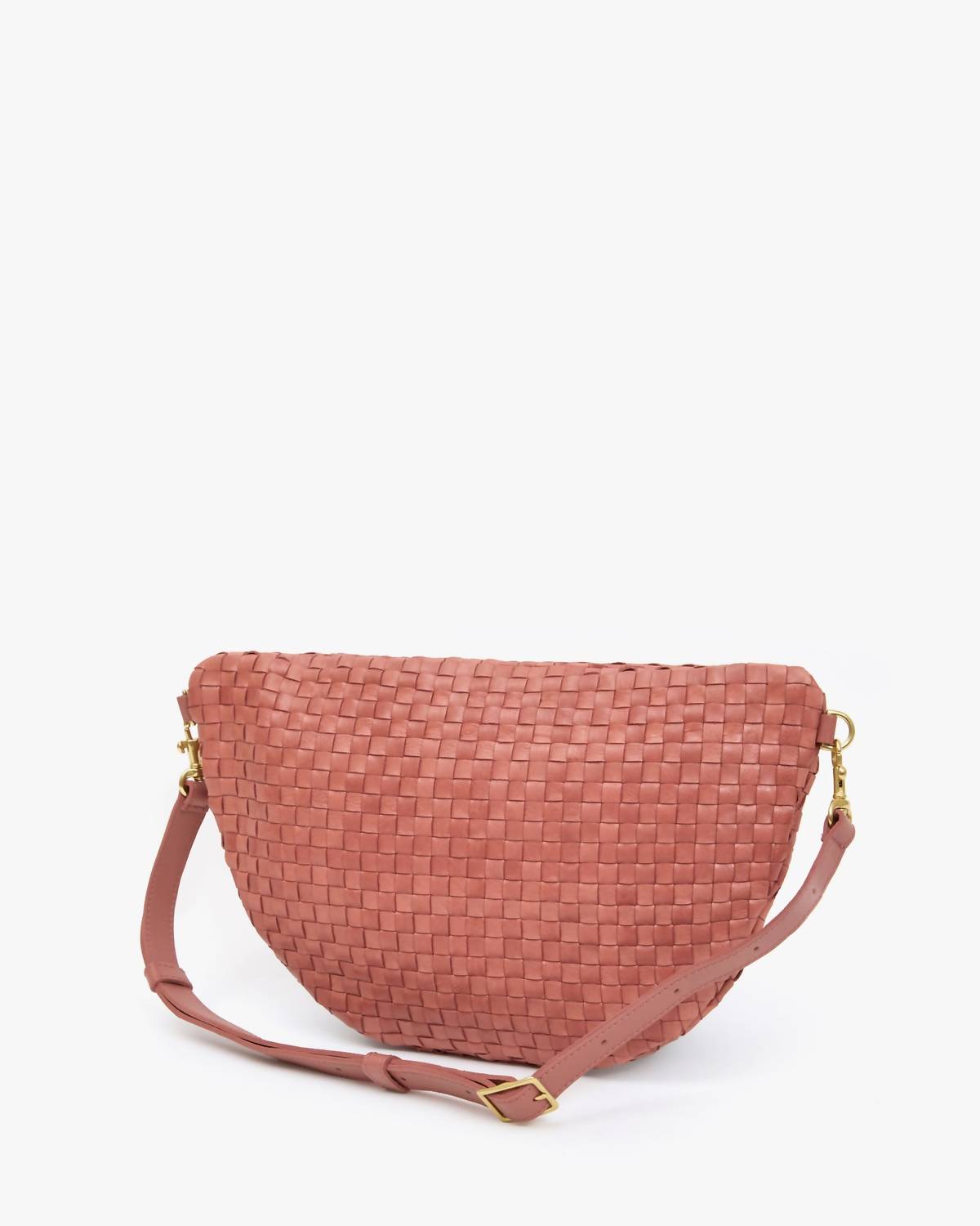 Clare V. - Grande Woven Leather Belt Fanny Bag