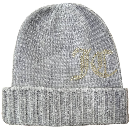 Chenille JC Stud Beanie Hat