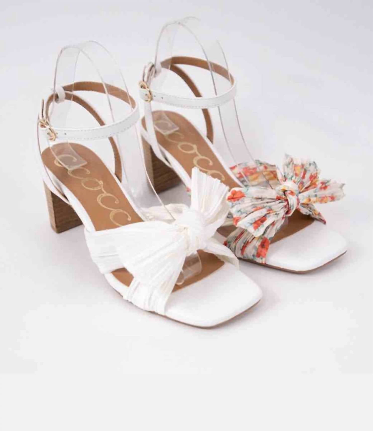 Ccocci - Women's Cara Floral Heel