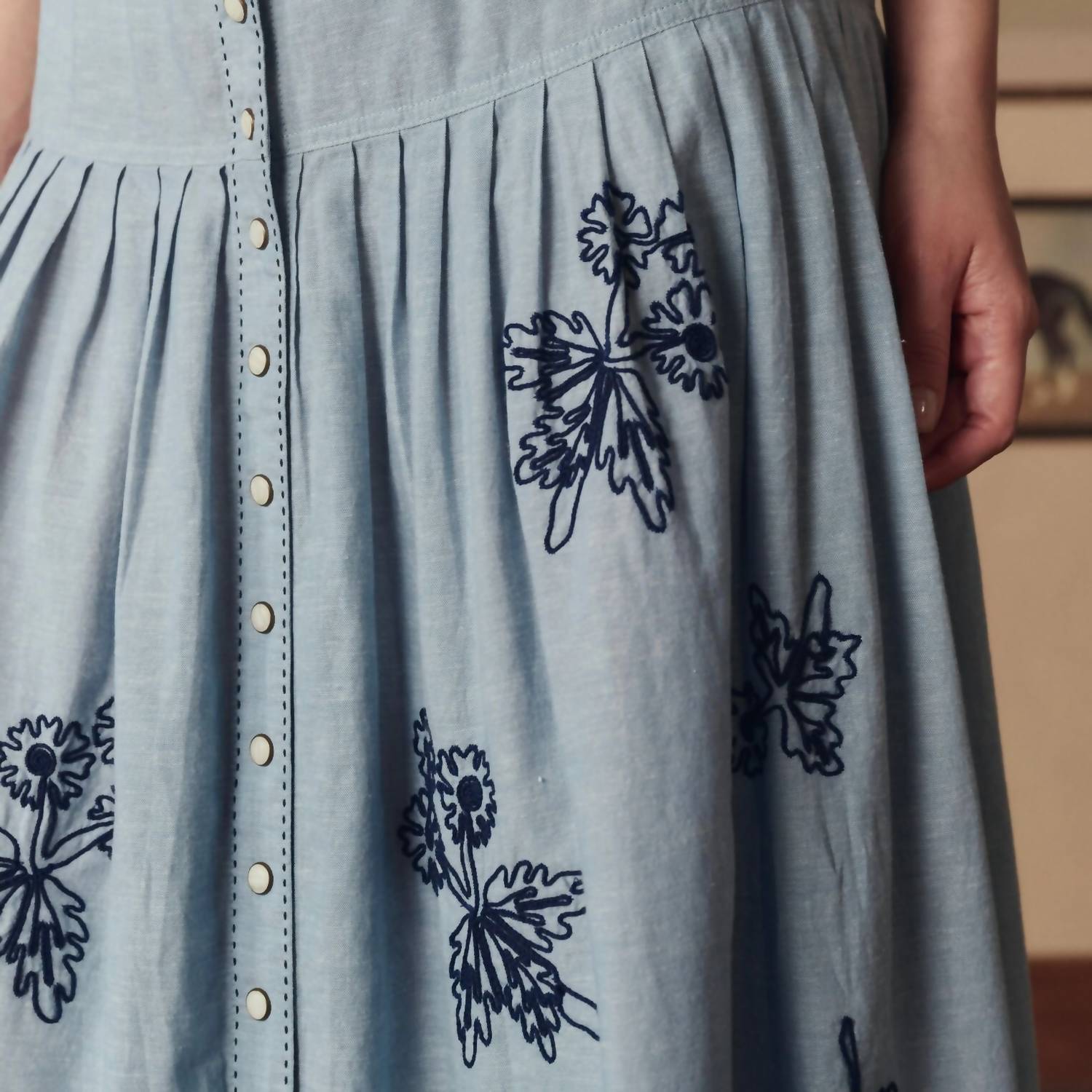 The Great. - Embroidered Highland Skirt