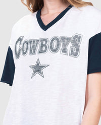 Starter - First Base Short Sleeve V-neck Starter Tee