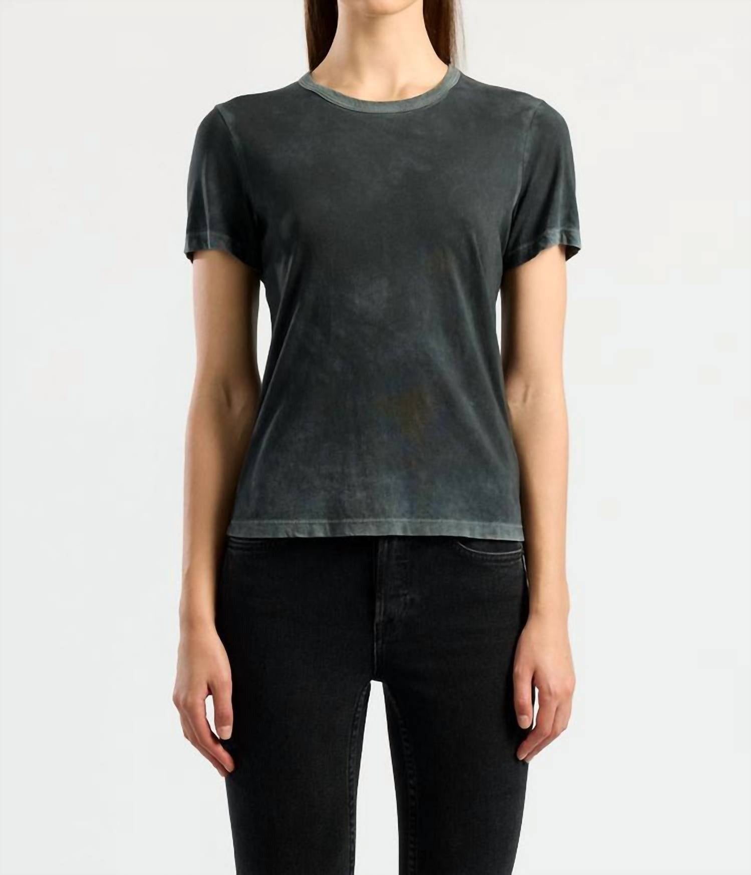 COTTON CITIZEN Standard Scoop Tee in vintage oasis - women's t-shirt