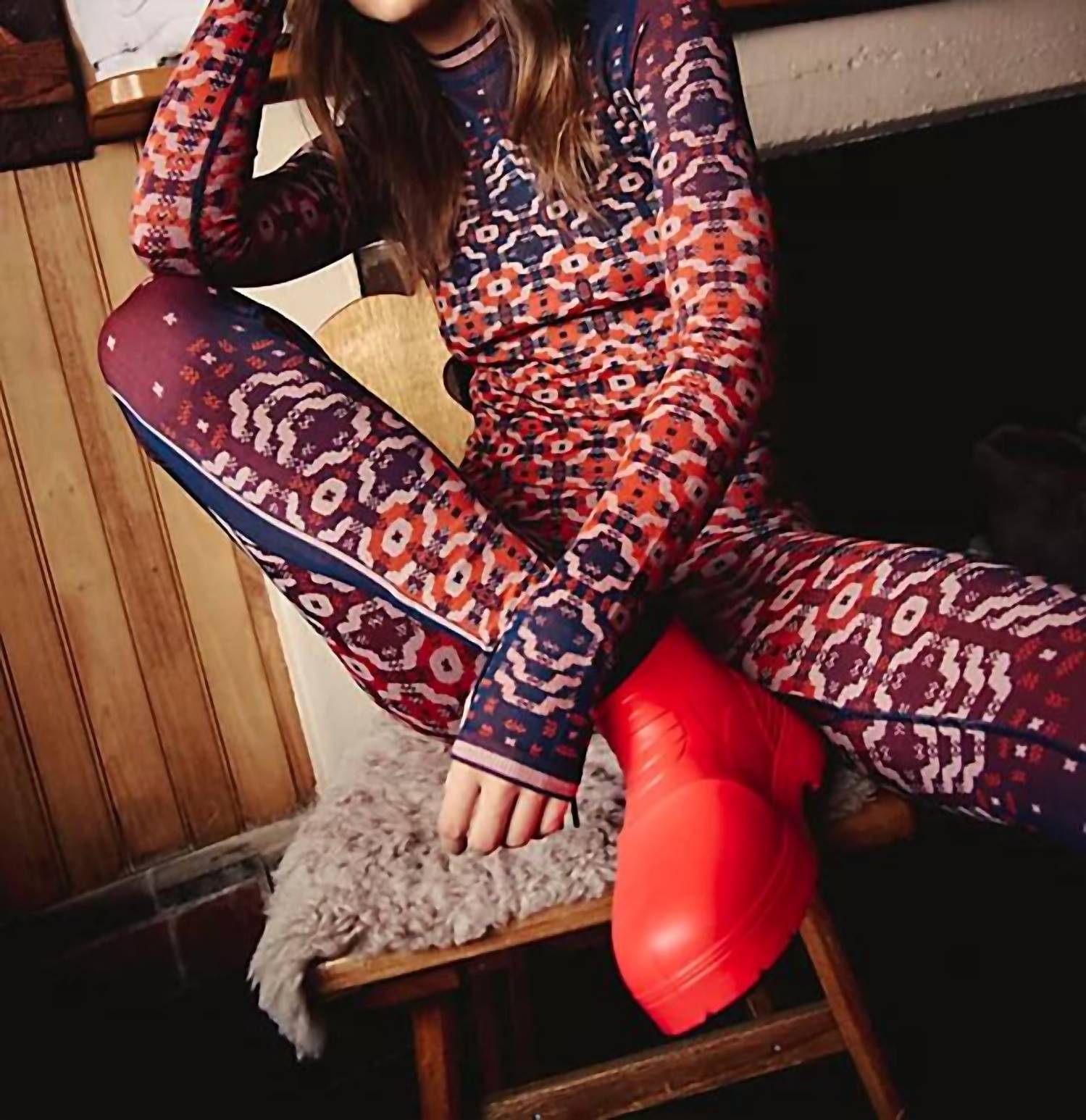 Fp Movement - Myoko Jacquard Base Layer Top