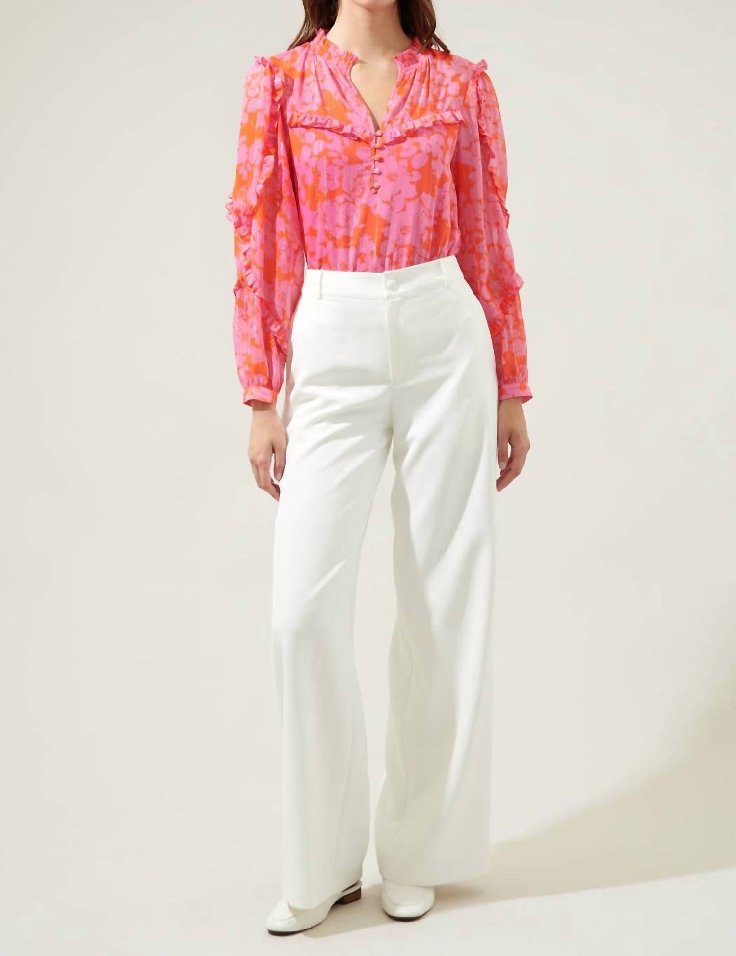 Sugarlips - Ventura Floral Blouse