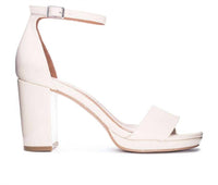Chinese Laundry - Women's Teri Vegan Leather Dress Chunky Heels