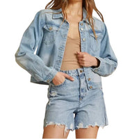 Andree By Unit - Fringe Denim Jacket