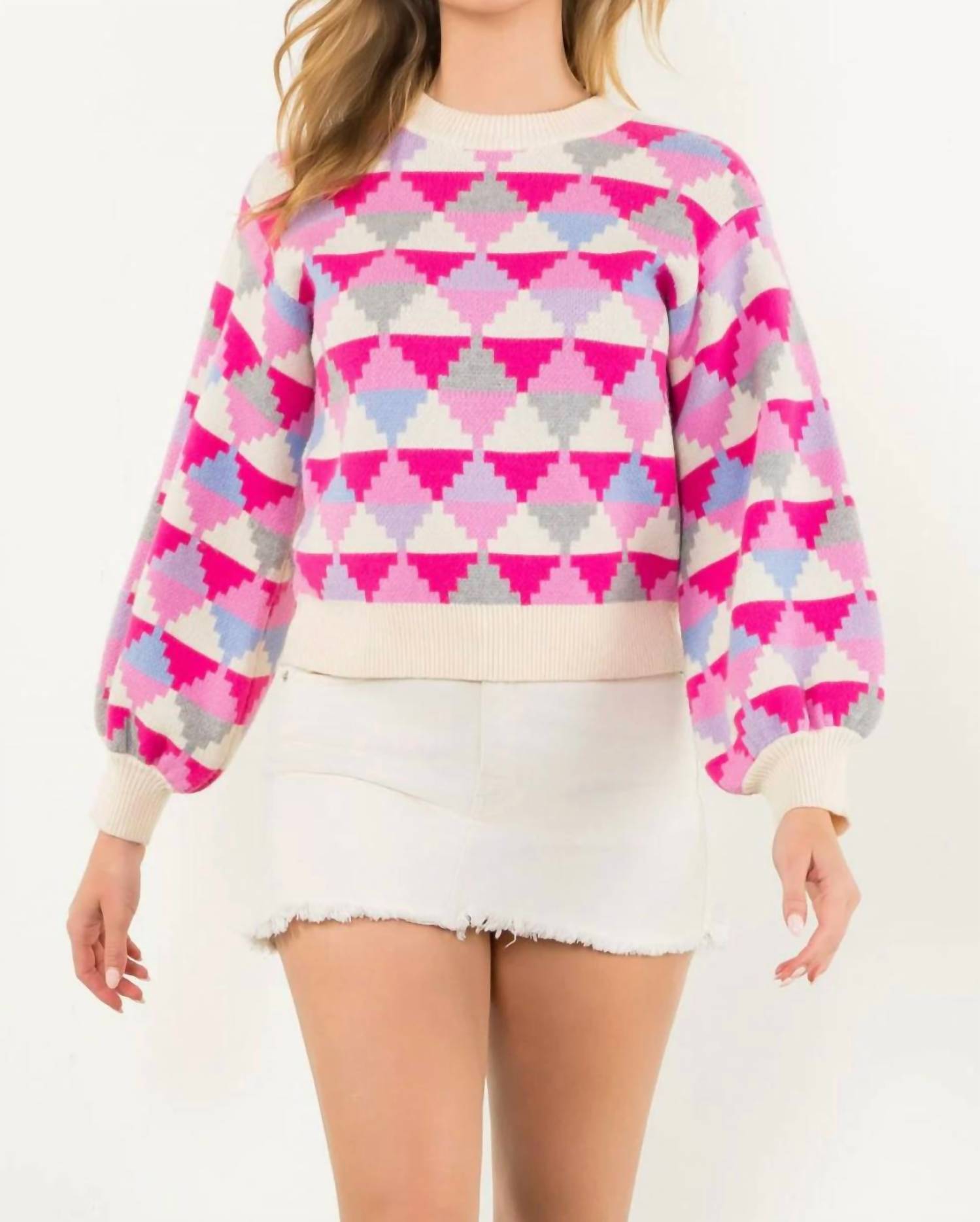 Thml - Modern Patchwork Sweater