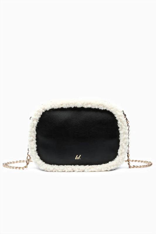 Like Dreams - Women's Holly Sherpa Vegan Leather Crossbody Bag