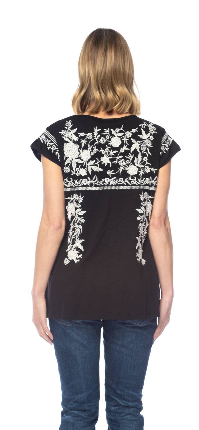 Tolani - Anice Cap Sleeve Blouse