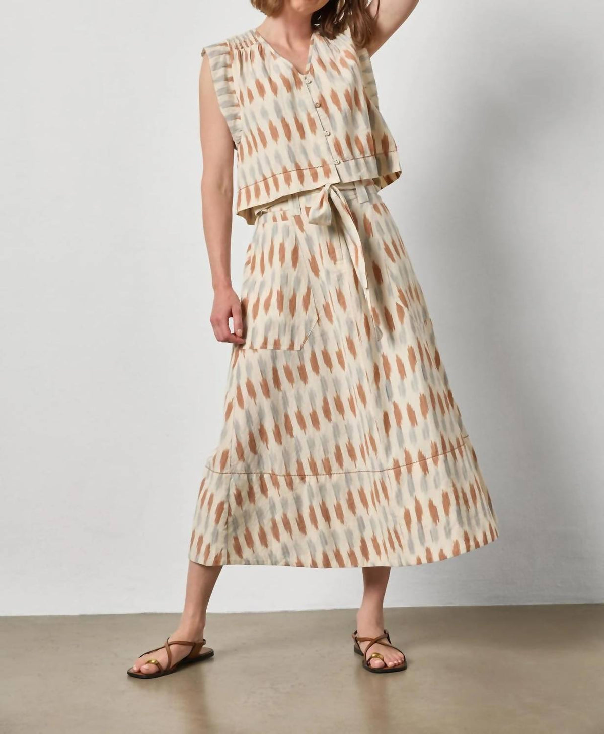 Lilla P - Shirred Shoulder Top