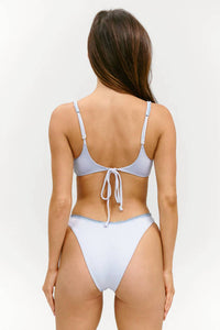 Frankies Bikinis - Cola Ribbed Bikini Top