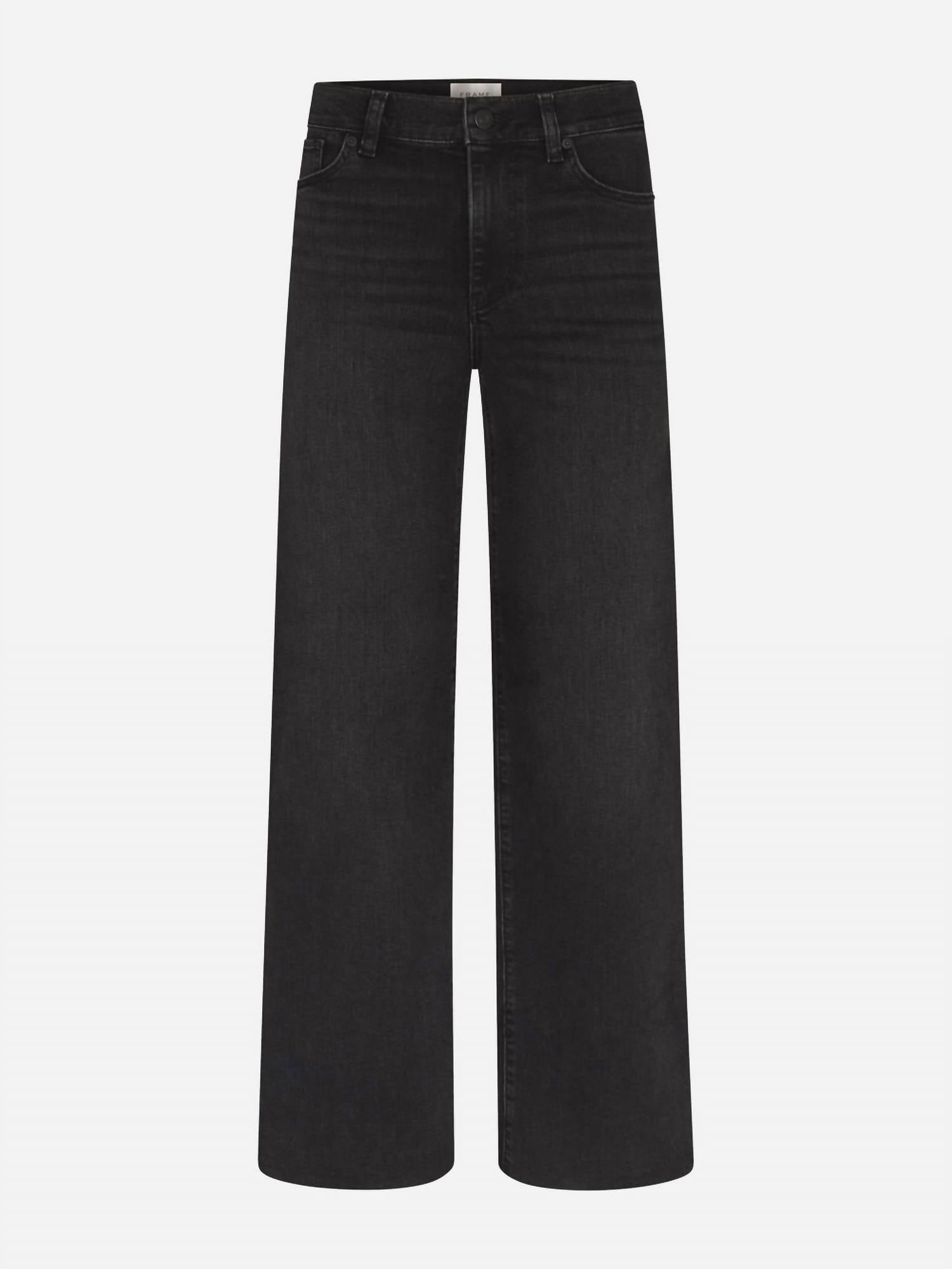 FRAME Women's Le Slim Palazzo Pant in starship - women's jeans - alternate view