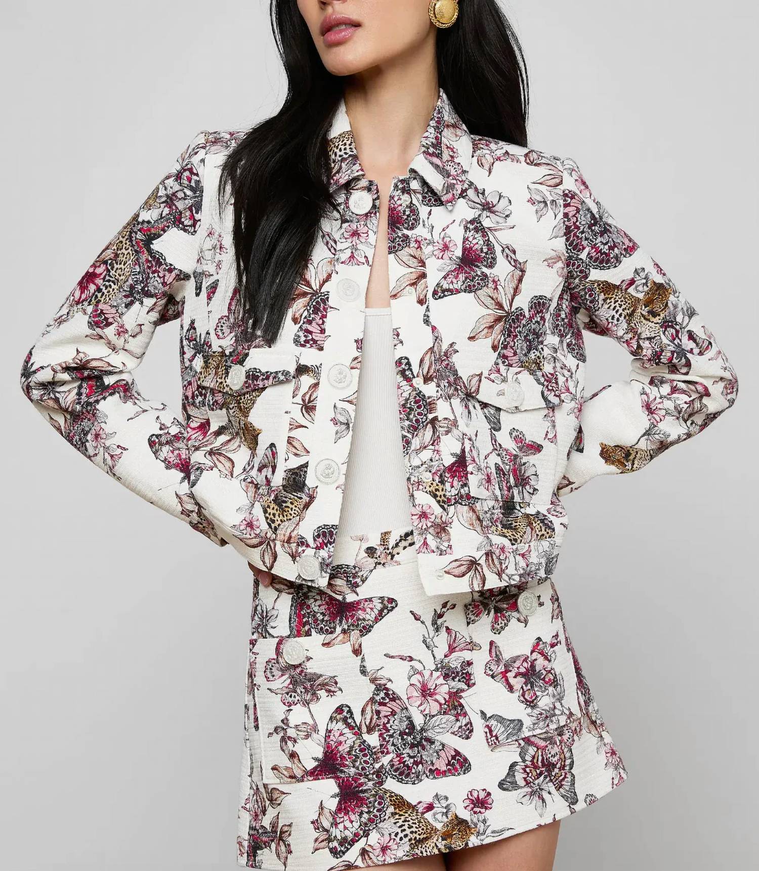 L'Agence - Nyx Crop Jacket