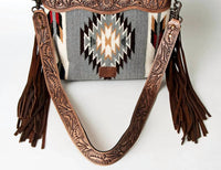 American Darling - Women's Hand-woven Blanket Clutch