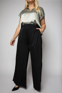 Nouvelle / Silk95Five - Queensland Wide Leg Pants - Plus