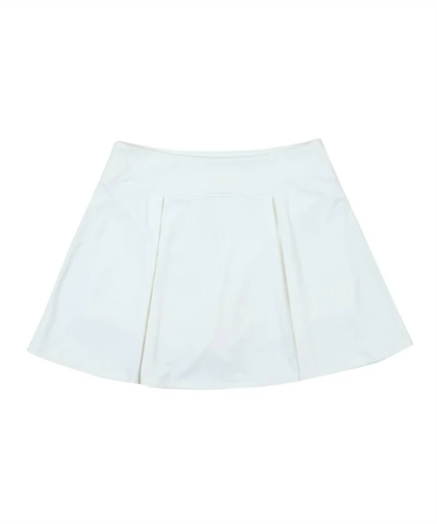 Haley Golf - A-line Pleated Skirt