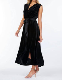 Bishop + Young - Luxe Velvet Aeries Wrap Dress