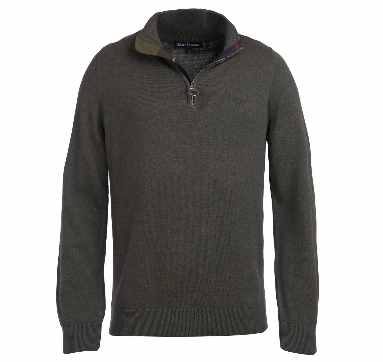 Barbour - Cotton Half Zip Pullover Sweater