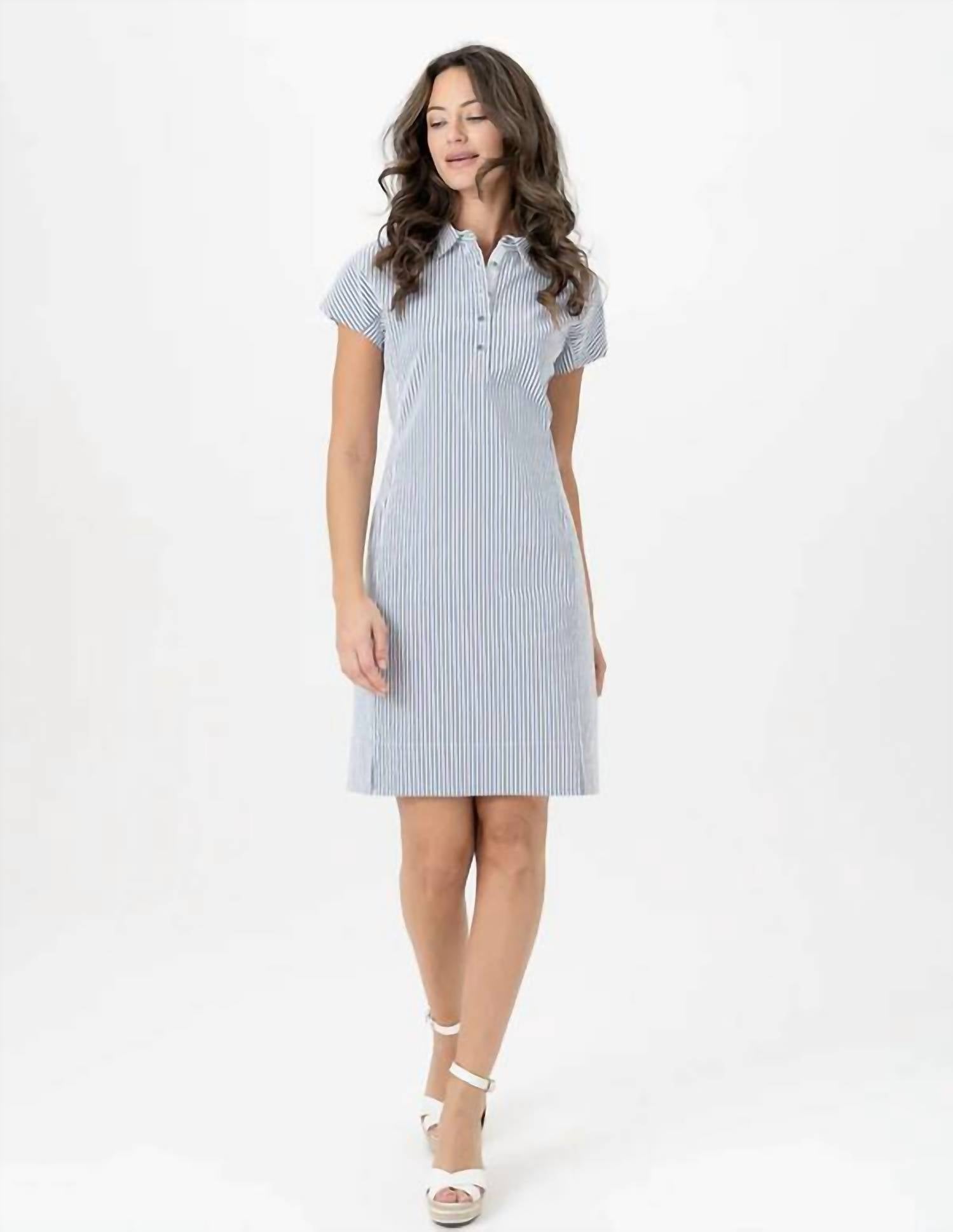 Renuar - Seersucker Woven Dress