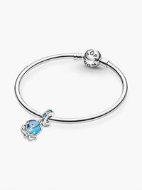 Pandora - Murano Glass Cute Octopus Dangle Charm