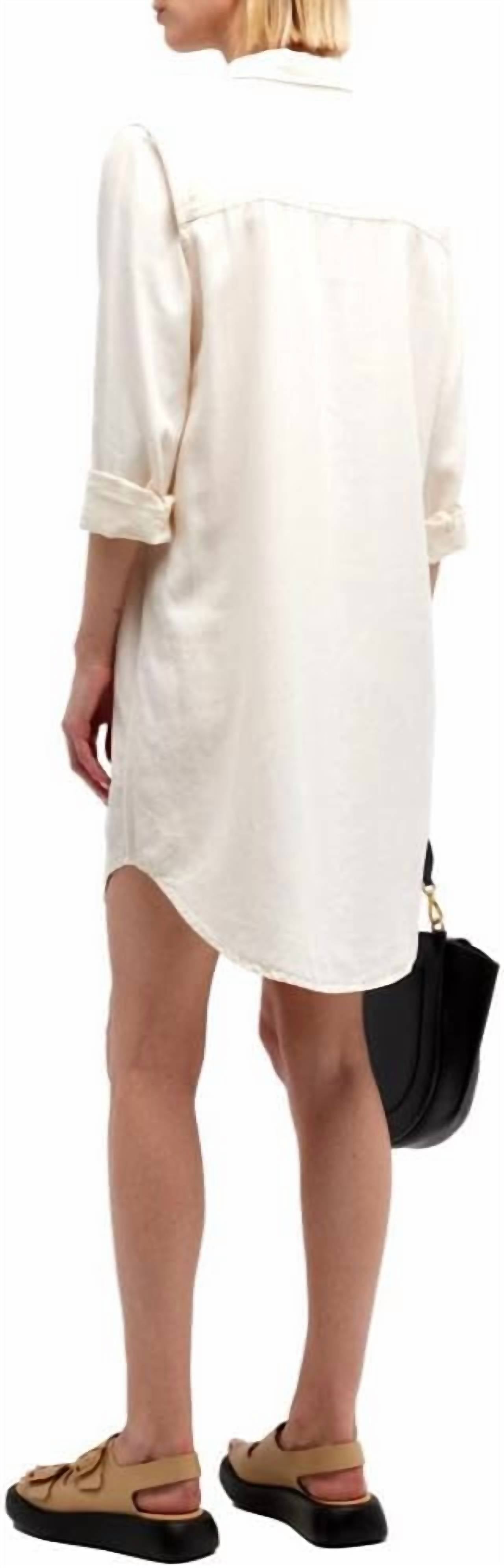 Rails - Sawyer Linen-Blend Mini Shirtdress