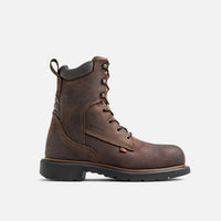 Red Wing Shoes Men's Dynaforce 8-inch Insulated Waterproof Safety Toe Boots in brown - men's boots
