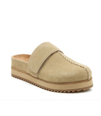 KELSI DAGGER Women's Fig Platform Mule in oatmeal - women's shoe