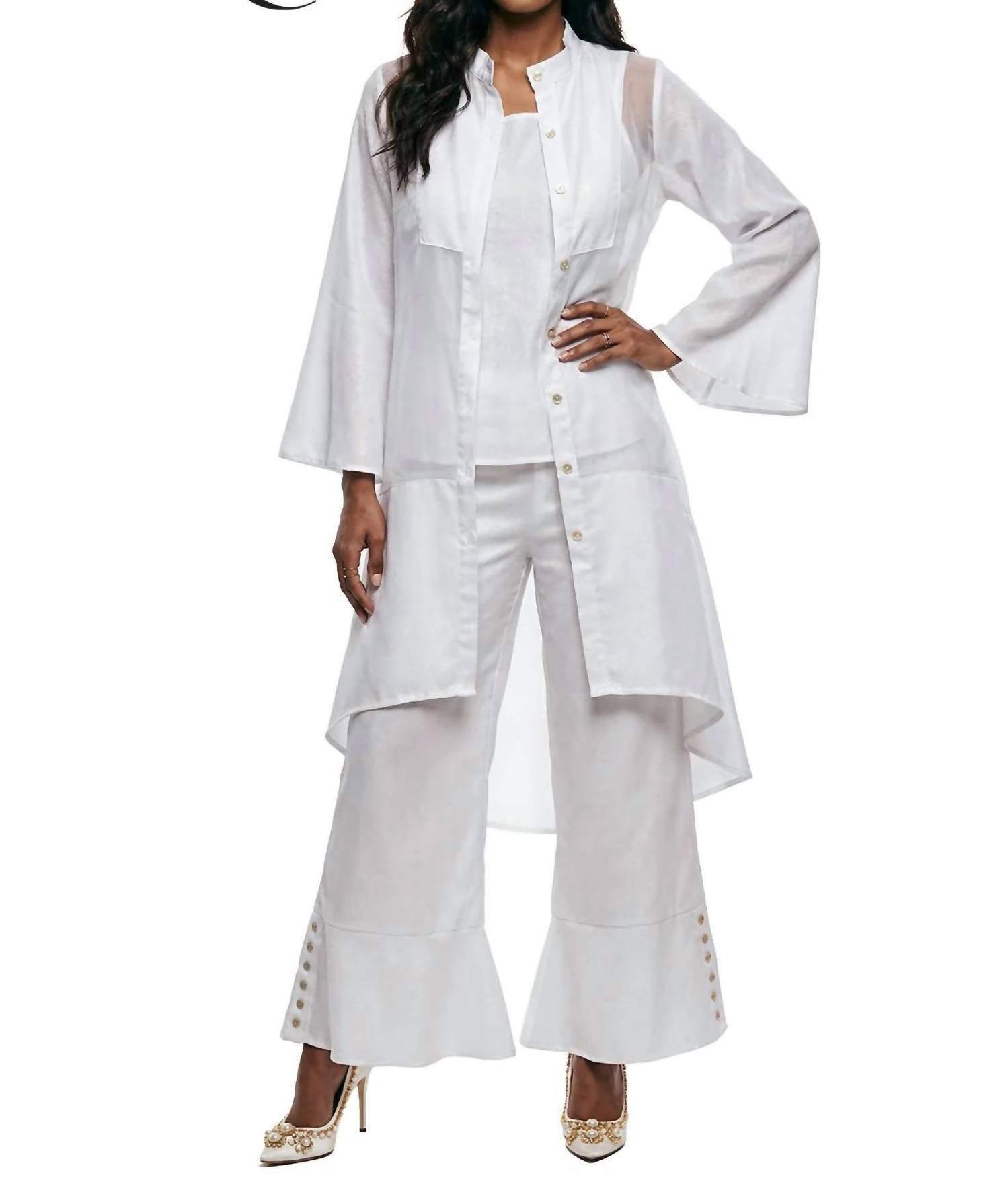 Lisa Rene - Jacket, Cami & Pant Set