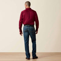 ARIAT M7 Rocker Stretch Coltrane Stackable Straight Leg Jeans in silverton - men's jeans - detail view