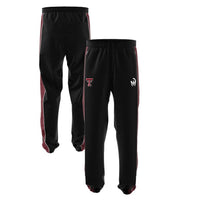 adidas Men's Mahomes Texas Tech Red Raiders Track Pants in black red - men's pants - alternate view
