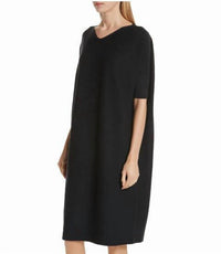 Lafayette 148 - Relaxed Fit Wool Knit Midi Dress