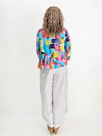 Noen - Crinkle Flow Straight Leg Pants