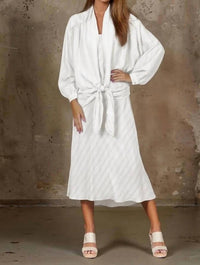 Maven West - Tie-front Shawl Jacket