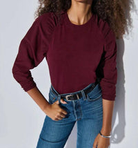 Nation Ltd - Ruthie Ruched Long Sleeve Top