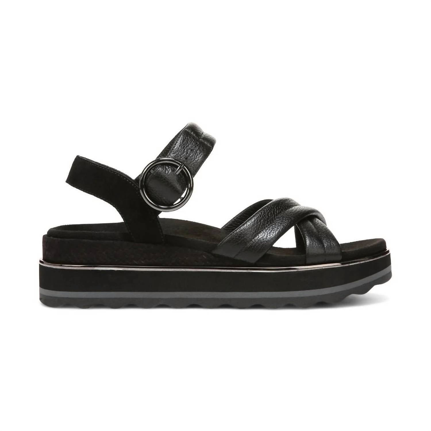 VIONIC Women's Reyna Sandals in black - women's sandal - view 4