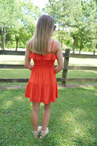 Day + Moon - Tiered Ruffle Mini Dress