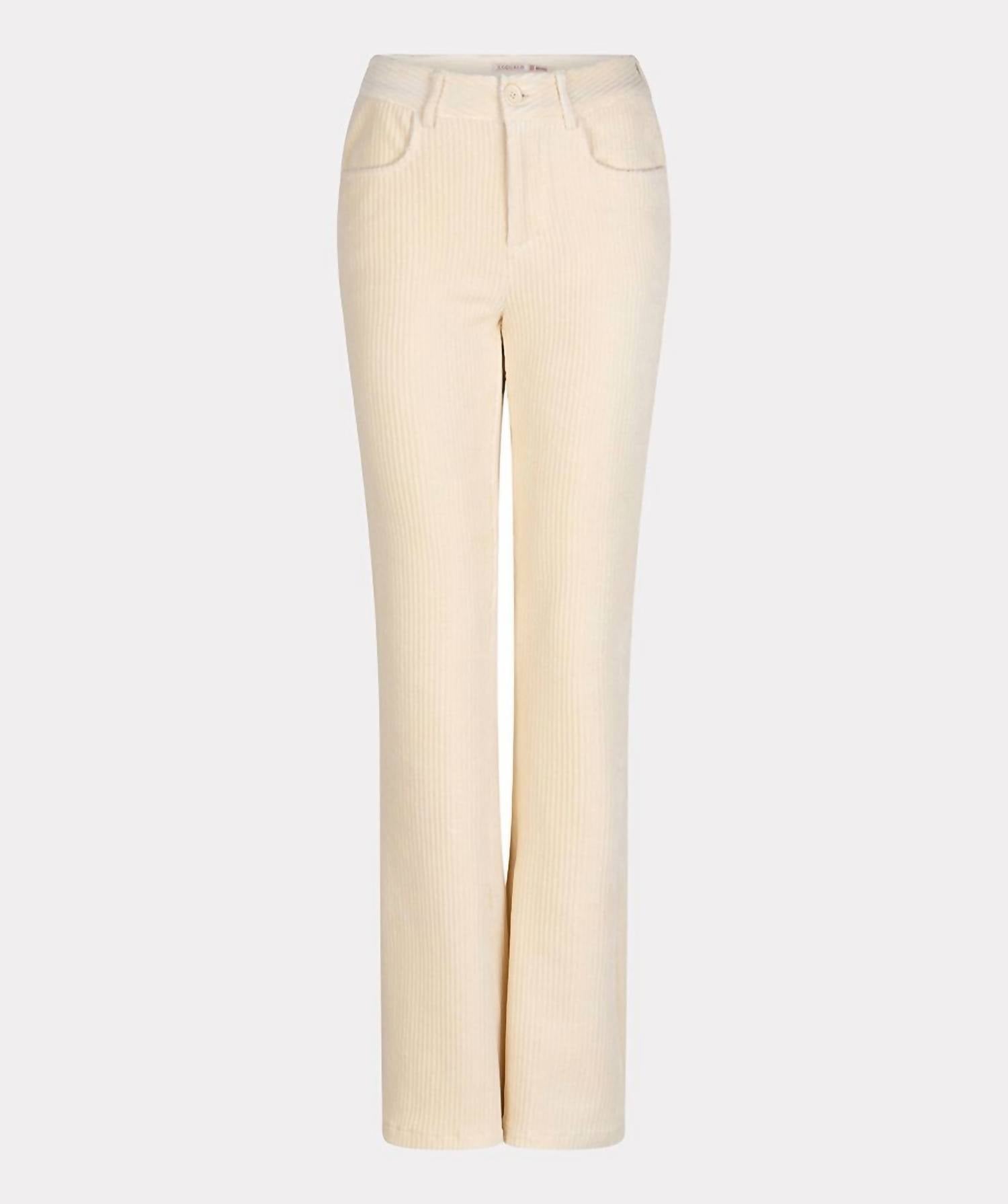Esqualo - Rib Flare Trousers
