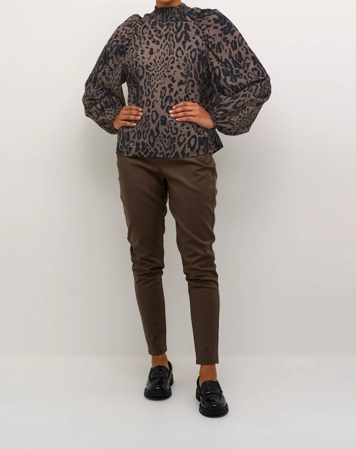 Kaffe - Kajemma Puff Sleeve Print Blouse