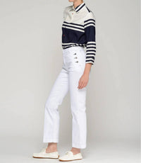 Vilagallo - Straight Trousers With Side Buttons