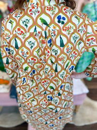 Boho Chic - Garden Mini Dress