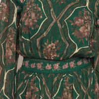 Flying Tomato - Printed Woven Midi Dress