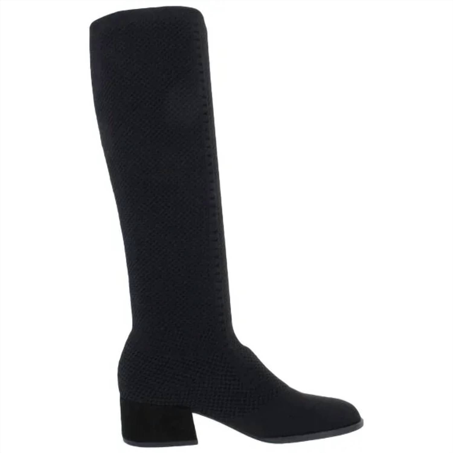 Eileen Fisher - Women's Long Stretch Block Heel Boots