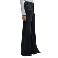 Hudson - Women's Jodie Seamed Front Yoke Wide Leg Jean