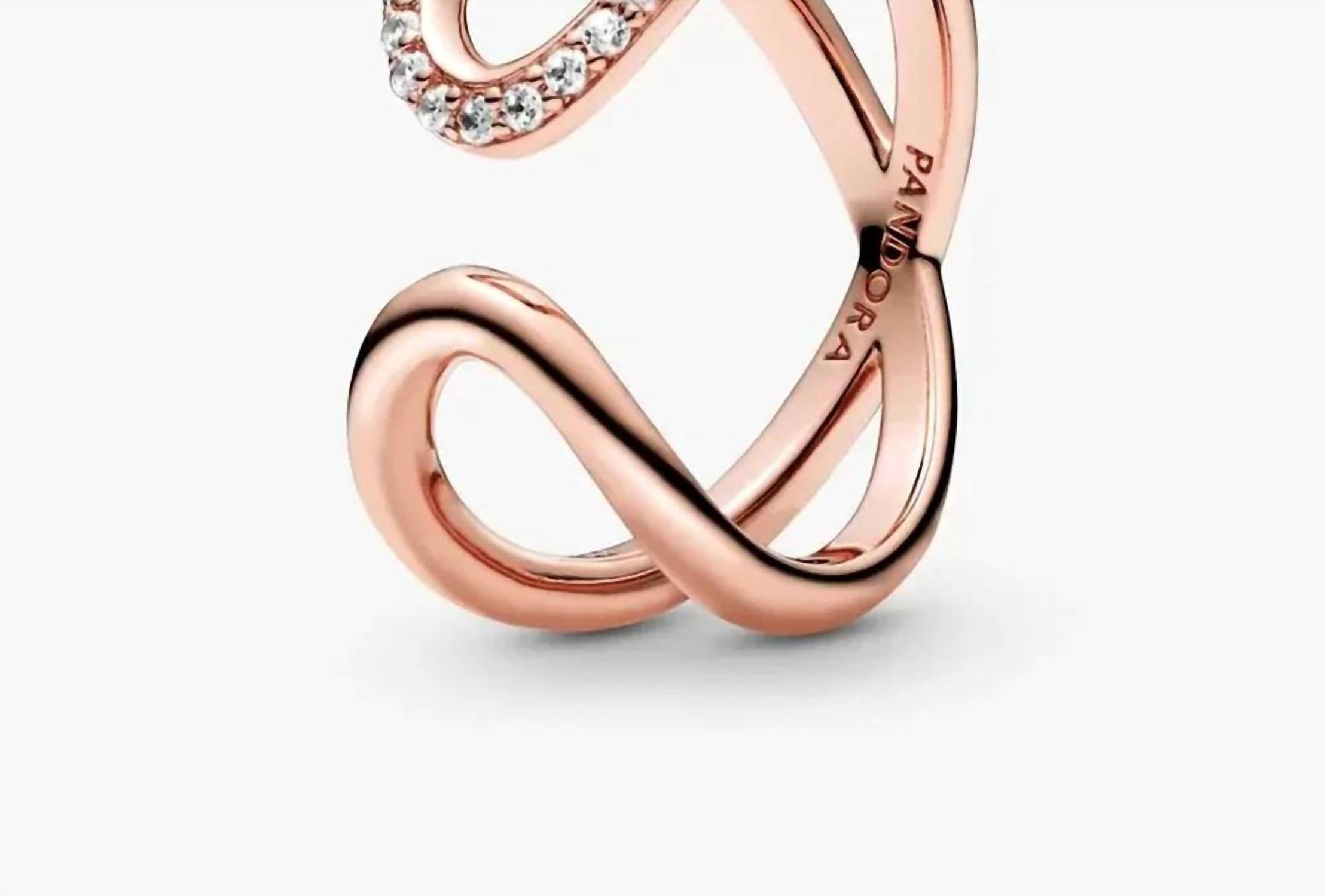 Pandora - Women's Wrapped Open Infinity Ring